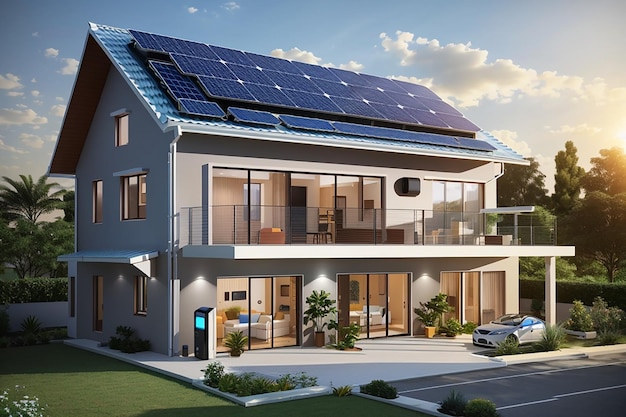 How Smart Homes Powered by Solar and AI Are Shaping Greener Productivity
